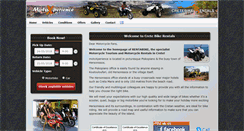 Desktop Screenshot of cretebikerentals.gr