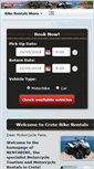 Mobile Screenshot of cretebikerentals.gr